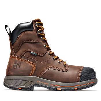 Timberland PRO Helix HD 8" Soft Toe - Hnede Nepremokave Topanky Panske, T0215SK